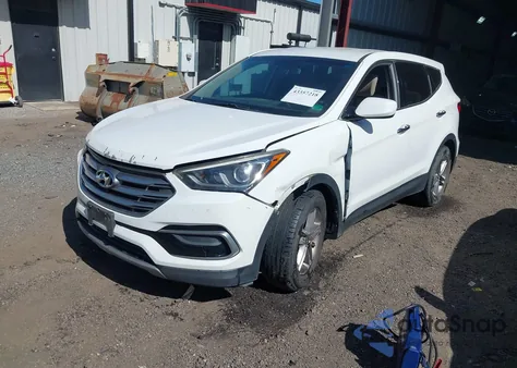 2017 Hyundai Santa Fe Sport 2.4L из США, поврежденный, VIN 5XYZT3LB0HG433224
